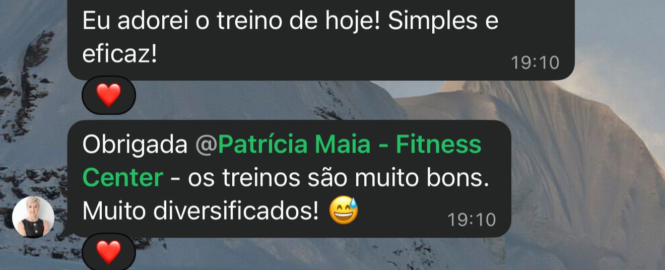 Mensagem de aluna do Ready4Summer