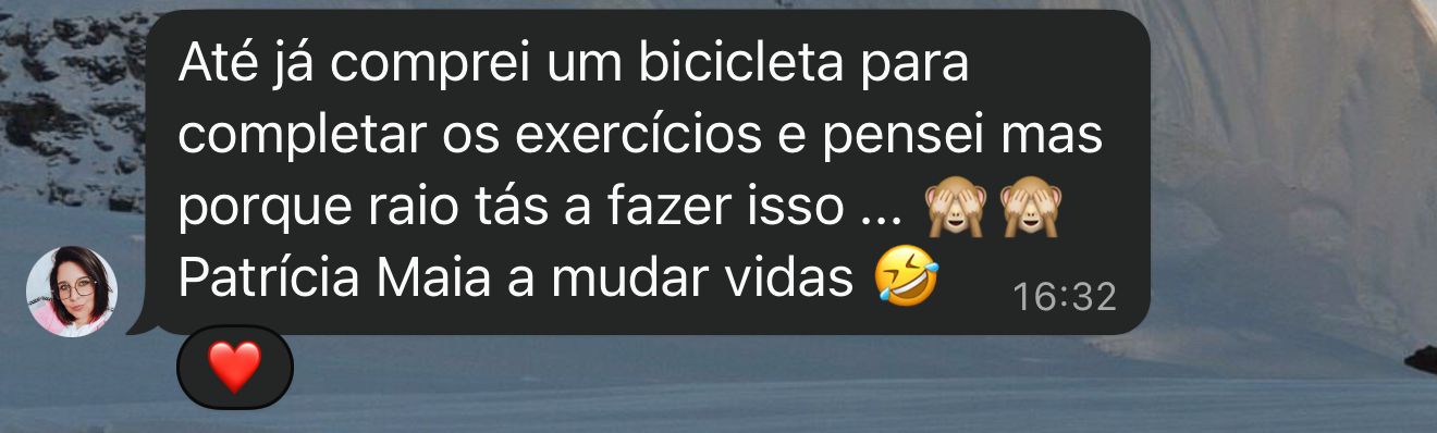 Mensagem de aluna do Ready4Summer